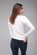Пуловер женский W23-06 XL Белый (2000989370970D) Фото 4 из 8