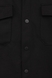 Сорочка чоловіча однотонна FIGO MNT-102 S Чорний (2000989490050D) Фото 9 з 12