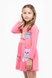 Платье с принтом для девочки Baby Show 14050 116 см Розовый (2000989817697D) Фото 1 из 9