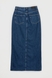 Юбка джинсовая женская 3808 32 Синий (2000990048103D) Фото 11 из 13