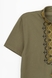 Вышиванка-футболка мужская Звездопад 3XL Хаки (2000989865728A) Фото 10 из 13