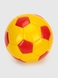 М'яч футбольний YH1284 Жовто- червоний (2000990573285) Фото 1 з 2