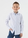 Сорочка з візерунком для хлопчика Deniz 30124 140 см Білий (2000990438614D) Фото 1 з 11