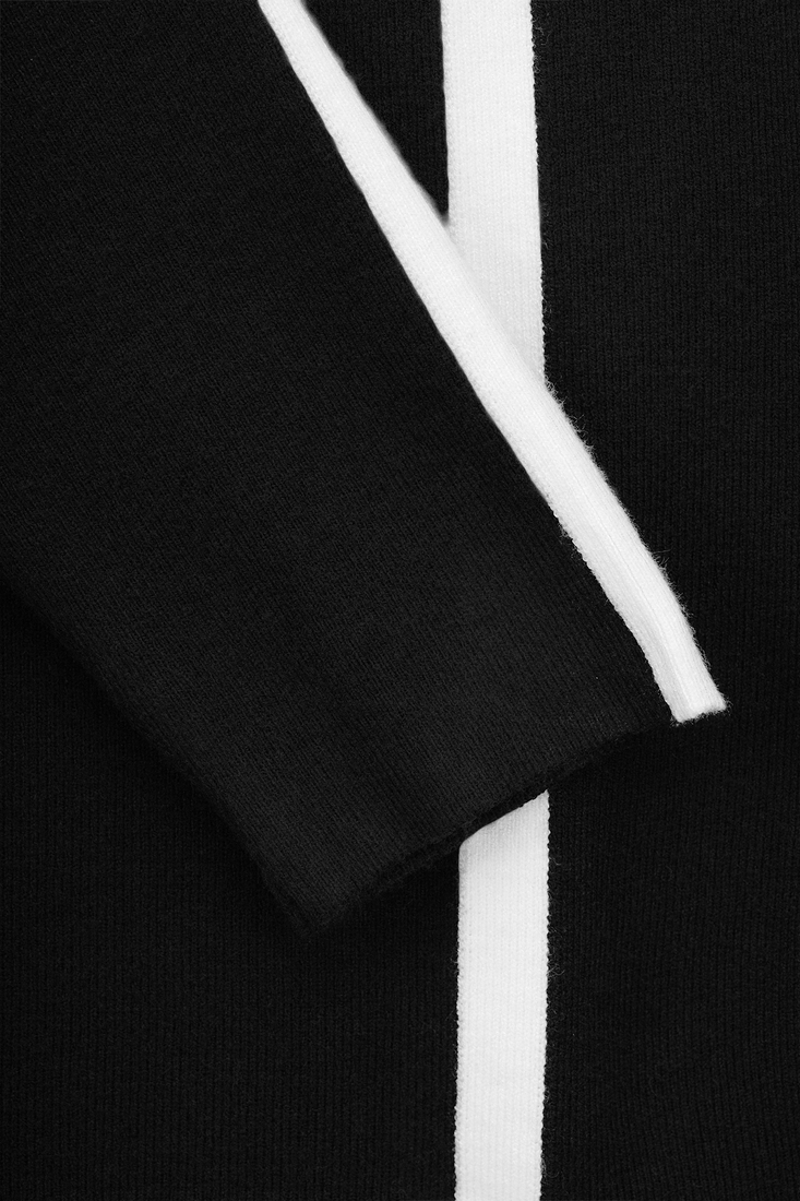 Фото Костюм свитер+штаны для девочки Lizi 2364B 158 см Черно-белый (2000990615411W)