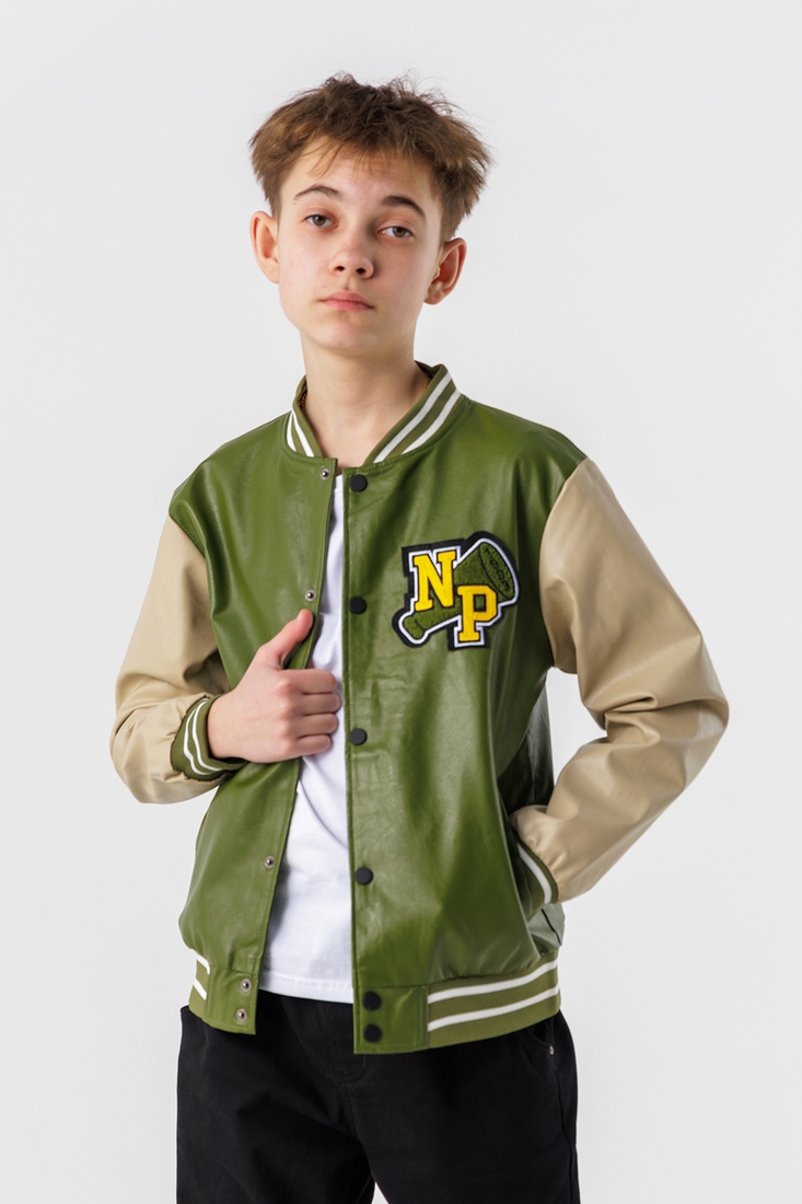 Фото Куртка для хлопчика XD25 164 см Зелений (2000990395214D)
