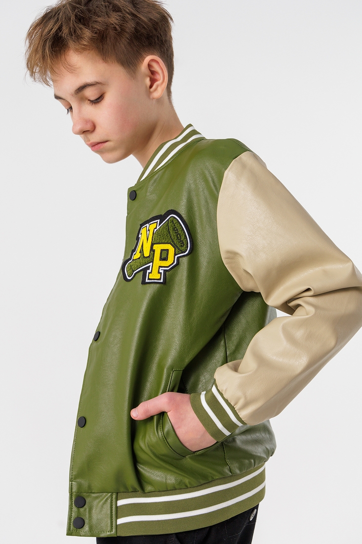Фото Куртка для мальчика XD25 164 см Зеленый (2000990395214D)