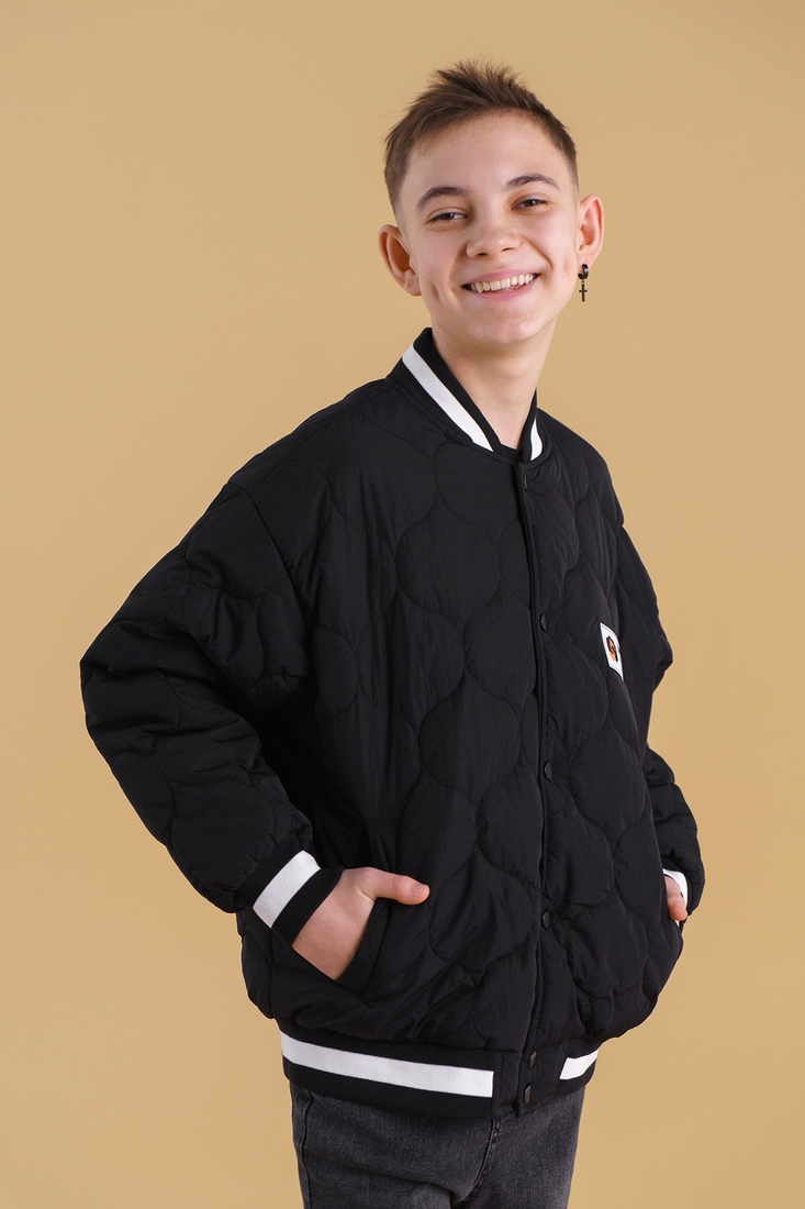Фото Куртка для мальчика XZKAMI 30326 164 см Черный (2000990368720D)