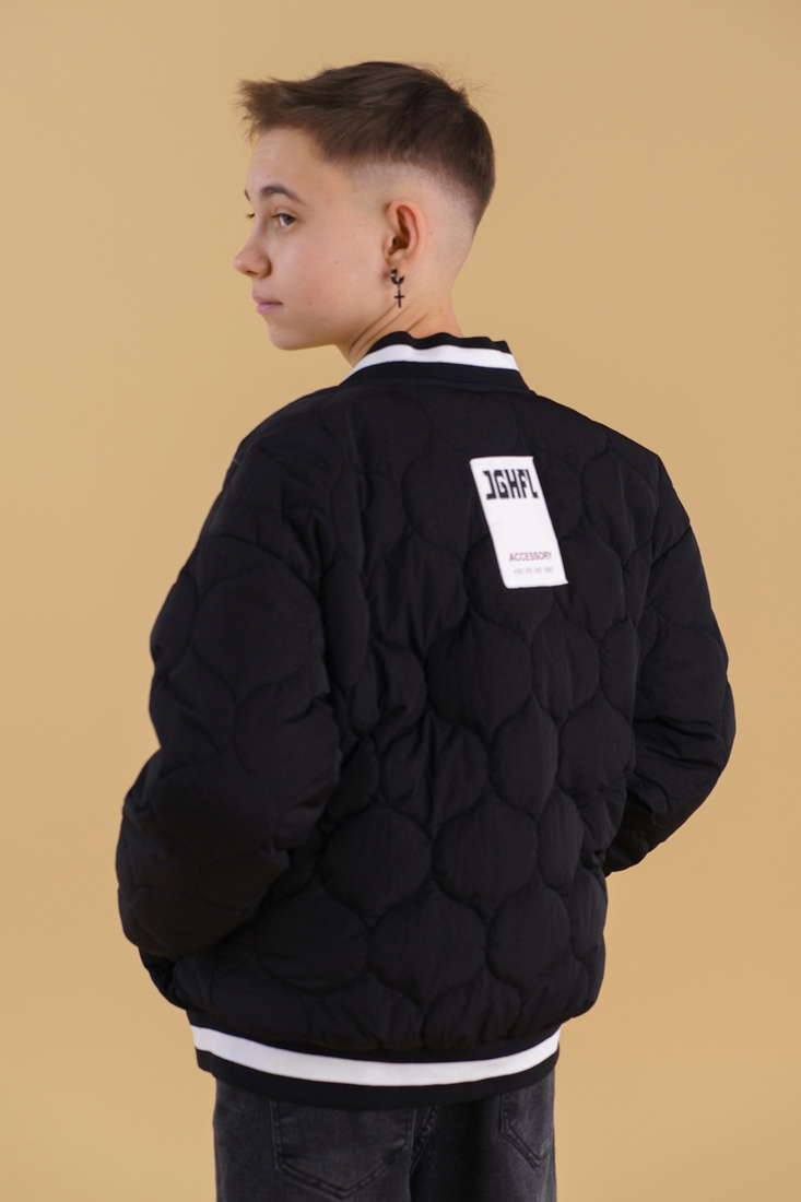 Фото Куртка для хлопчика XZKAMI 30326 164 см Чорний (2000990368720D)
