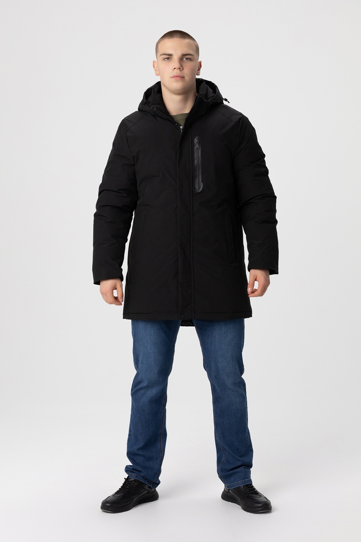 Фото Куртка зимова чоловіча 666-5 4XL Чорний (2000989891192W)