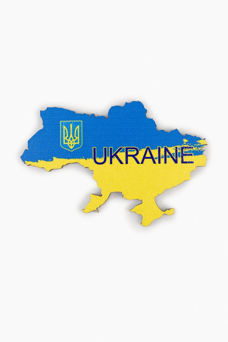 Фото Магніт " UKRAINE" 9 10х6 см (2000989084914)