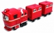 Robot Trains Паровозик з двома вагонами Альф 80180 (2000902882108) Фото 2 з 2