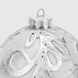 Новорічна куля Dashuri 8 см Сірий (2000990125569)(NY) Фото 3 з 3