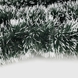 Новорічна Мішура ДОЩИК ДМ7 Темно-зелений-білий (2000990272218)(NY) Фото 3 з 3