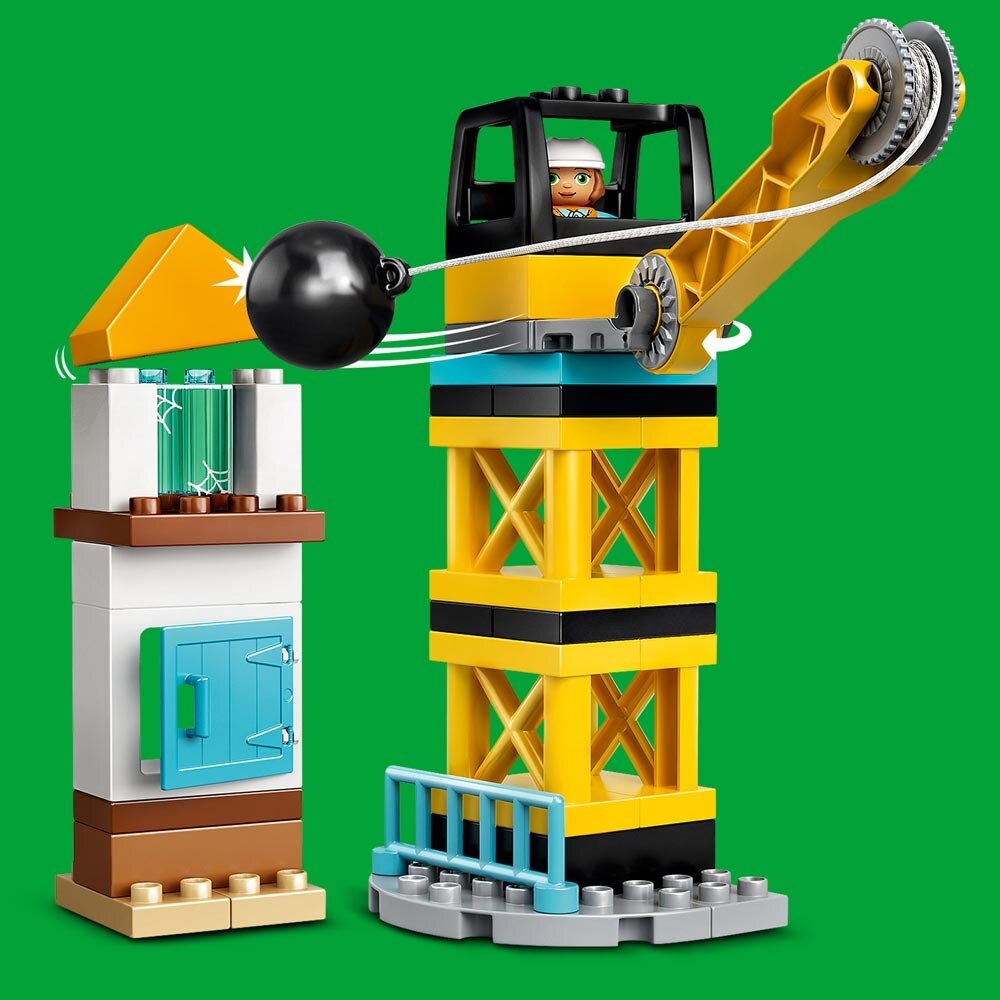Фото Конструктор LEGO DUPLO Сокрушительный шаровидный таран (10932)