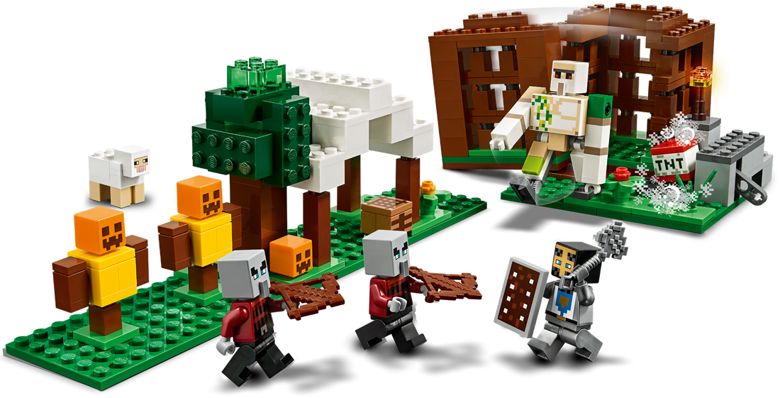 Фото Конструктор LEGO Minecraft Аванпост розбійників (21159)