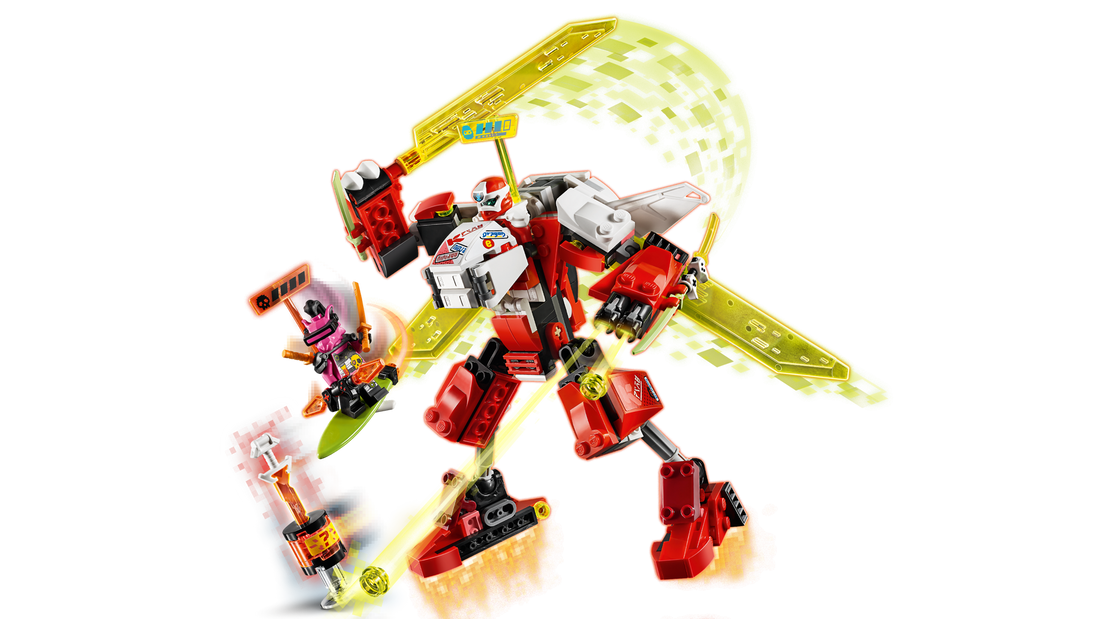 Фото Конструктор LEGO Ninjago Робот-літак Кая (71707)