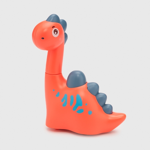 Фото Динозавр на колесиках HY006 Коралловый (2000990105936)