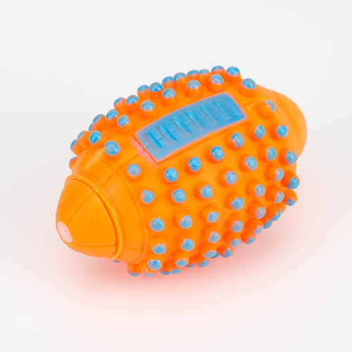 Резиновый мяч для животных ATS4975 с пищалкой Оранжевый (2000989588221)