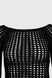 Джемпер однотонный женский Pamella 1965 One Size Черный (2000990170194D) Фото 9 из 11