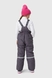 Комбінезон для дівчинки H-107 куртка + штани на шлейках 92 см Малиновий (2000989627876W) Фото 12 з 28