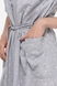 Комплект халат+сорочка жіночий MURAT KYZEY Горох Білий 2XL Сірий (2000989761280A) Фото 4 з 16