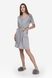 Комплект халат+сорочка жіночий MURAT KYZEY Горох Білий 2XL Сірий (2000989761280A) Фото 2 з 16