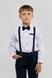 Костюми для хлопчика (сорочка+штани) Pitiki 3007 110 см Білий (2000989949558D) Фото 4 з 20