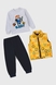 Костюм (світшот+штани+жилетка) для хлопчика Baby Show 821 104 см Жовтий (2000989923787D) Фото 1 з 17