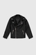 Куртка з екошкіри для дівчинки XZKAMI 6807 134 см Чорний (2000990538024D) Фото 9 з 13