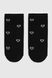 Шкарпетки з візерунком жіночі 11B20-5 серце 23-25 Чорний (4820163314884A) Фото 4 з 8