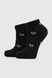 Шкарпетки з візерунком жіночі 11B20-5 серце 23-25 Чорний (4820163314884A) Фото 1 з 8