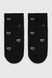 Шкарпетки з візерунком жіночі 11B20-5 серце 23-25 Чорний (4820163314884A) Фото 7 з 8