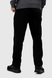 Спортивні штани однотонні прямі чоловічі Tommy life 84842 2XL Чорний (2000904565108W) Фото 2 з 13