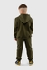 Спортивный костюм для мальчика (свитшот, штаны) Ecrin 2023 116 см Хаки (2000990230614W) Фото 3 из 19