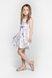 Сукня з візерунком для дівчинки Toontoy 23296 110 см Бузковий (2000989585534S) Фото 3 з 11