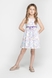 Сукня з візерунком для дівчинки Toontoy 23296 128 см Бузковий (2000989585565S) Фото 4 з 11