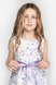Платье с узором для девочки Toontoy 23296 128 см Сиреневый (2000989585565S) Фото 2 из 11