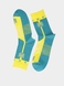 Шкарпетки жіночі 70013 29 Блакитно-жовтий (4820243003493A) Фото 3 з 3