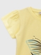 Костюм (футболка+шорты) для девочки Atabey 10531 110 см Желтый (2000990479068S) Фото 8 из 13