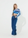 Лонгслів з візерунком жіночий LAWA WTC02365 2XS Блакитний (2000990545220D)(LW) Фото 4 з 10