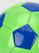 М'яч футбольний YH1284 Зелено-синій (2000990573292) Фото 2 з 2