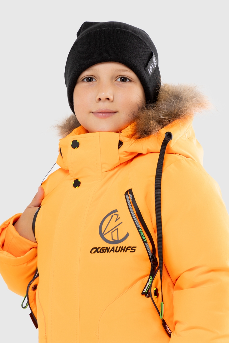 Фото Куртка для хлопчика CX51 104 см Помаранчевий (2000989603818W)