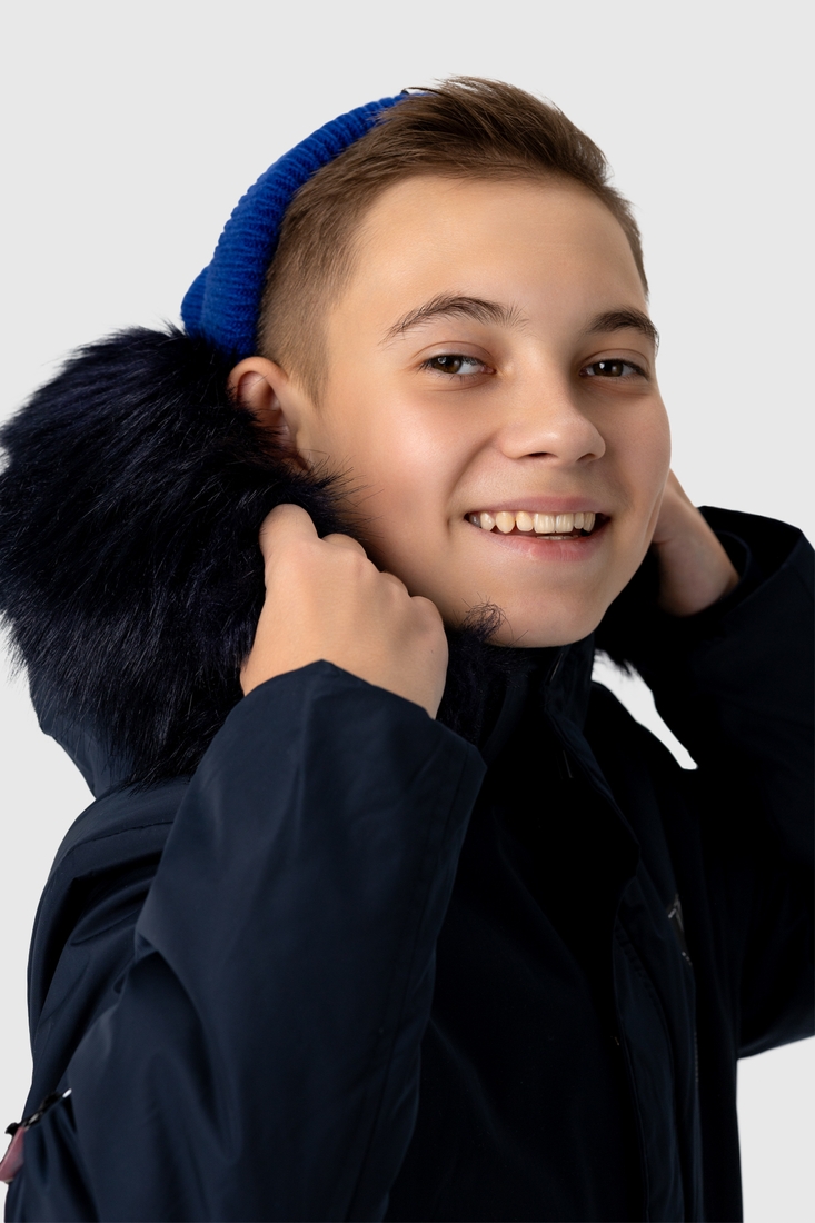 Фото Куртка еврозима для мальчика Неслухнянки 8868 140 см Темно-синий (2000990082466W)