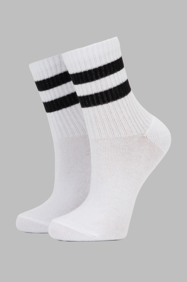 Фото Шкарпетки для хлопчика Premier Socks Смужка 23-25 Білий (4820203339518A)