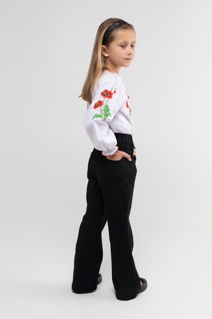Фото Рубашка вышиванка для девочки КОЗАЧЕК МАРИЧКА 110 см Разноцветный (2000902207833D)