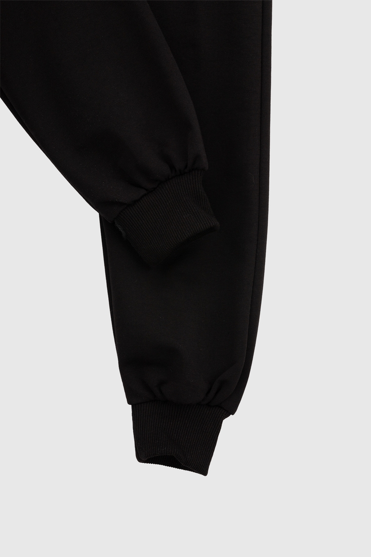 Фото Спортивні штани однотонні для хлопчика Atescan 2351 158 см Чорний (2000990057785D)