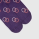 Шкарпетки жіночі 11B20-2 Фіолетовий (2000989996453А) Фото 5 з 7