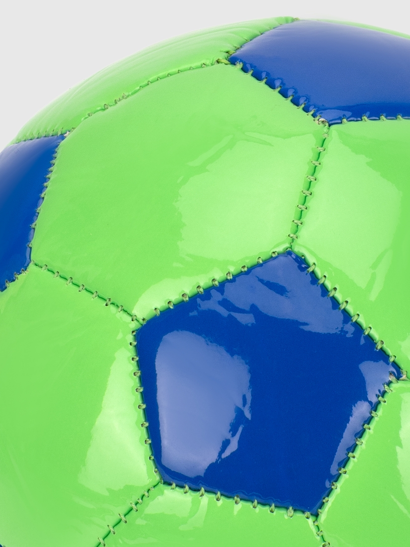 Фото Мяч футбольный YH1284 Зелено-синий (2000990573292)
