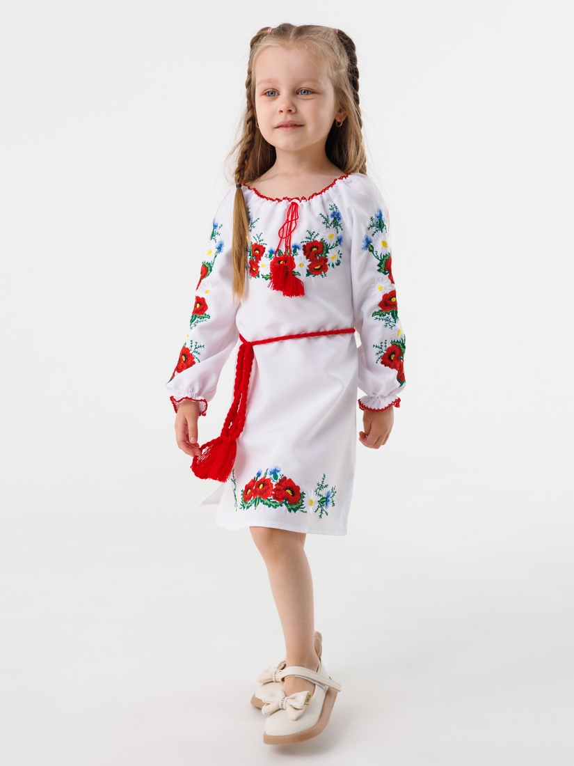 Фото Платье с вышивкой КОЗАЧОК Марыся 104 Разноцветный (2000902198254D)