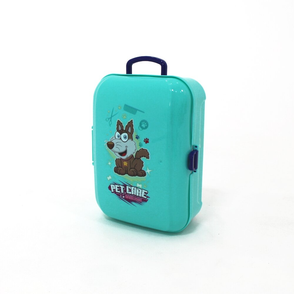 Фото Игровой набор Bowa парикмахер с собачкой в чемодане (8362WB)